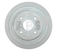 2x Brake disc Vented 17794 A.B.S. for DAIHATSU SUBARU