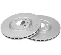 2x Brake disc Vented 17818 A.B.S. for CITROËN PEUGEOT DS OPEL