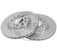 2x Brake disc Vented 17855 A.B.S. for ALFA ROMEO 159 BRERA 159 Sportwagon SPIDER