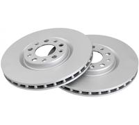 2x Brake disc Vented 17856 A.B.S. for ALFA ROMEO JEEP