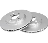 2x Brake disc Vented 17865 A.B.S. for MINI MINI MINI CLUBMAN MINI Convertible