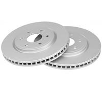 2x Brake disc Vented 17887 A.B.S. for NISSAN NP300 PICKUP NAVARA NP300
