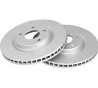 2x Brake disc Vented 17889 A.B.S. for NISSAN X-TRAIL II QASHQAI I JUKE