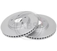 2x Brake disc Vented 17898 A.B.S. for LEXUS IS II IS C IS III
