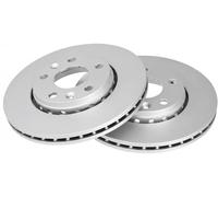 2x Brake disc Vented 17976 A.B.S. for RENAULT DACIA NISSAN
