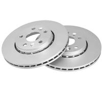 2x Brake disc Vented 17980 A.B.S. for RENAULT MERCEDES-BENZ