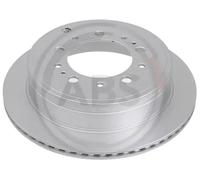 2x Brake disc Vented 17984 A.B.S. for TOYOTA LAND CRUISER 200