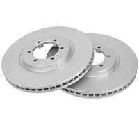 ABS 18000 Front Brake Discs Pair 303mm Vented Fits Hyundai Terracan 51712-H1030