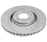 2x Brake disc Vented 18002 A.B.S. for AUDI SEAT
