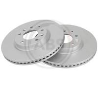 2x Original A.B.S. Brake Disc 18003 for Mazda