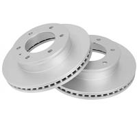 2x Brake disc Vented 18017 A.B.S. for FORD MAZDA