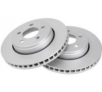 2x Brake disc Vented 18018 A.B.S. for JEEP DODGE