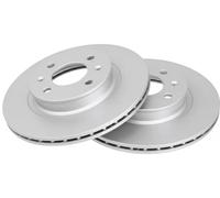 2x Original A.B.S. Brake Disc 18024 for Hyundai