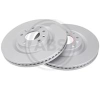 2x Brake disc Vented 18029 A.B.S. for MAZDA CX-7 CX-9