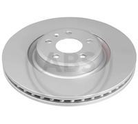 2x Brake disc Vented 18098 A.B.S. for AUDI PORSCHE