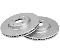 2x Brake disc Vented 18112 A.B.S. for AUDI A7 Sportback A6 C7 A6 C7 Avant Q5 A5