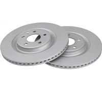 2x Brake disc Vented 18196 A.B.S. for AUDI PORSCHE VW