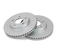 2x Brake disc Vented 18202 A.B.S. for HYUNDAI KIA