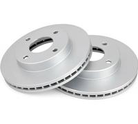 2x Brake disc Vented 18213 A.B.S. for NISSAN NV200 / EVALIA Bus NV200 Van