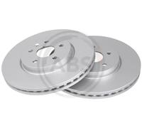 2x Brake disc Vented 18303 A.B.S. for OPEL CHEVROLET