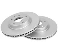 2x Brake disc Vented 18384 A.B.S. for MAZDA 3 3 Saloon CX-3