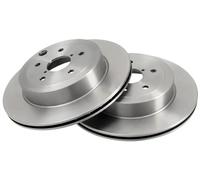 2x Brake disc Vented 18387 A.B.S. for SUBARU IMPREZA Hatchback IMPREZA Saloon