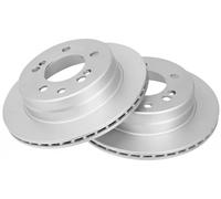 2x Brake disc Vented 18390 A.B.S. for SSANGYONG KYRON REXTON / REXTON II