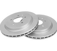 2x Brake disc Vented 18402 A.B.S. for CADILLAC CTS