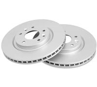 2x Brake disc Vented 18409 A.B.S. for NISSAN RENAULT