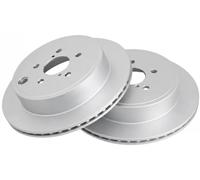 2x Brake disc Vented 18415 A.B.S. for TOYOTA SUBARU