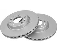 2x Brake disc Vented 18439 A.B.S. for CITROËN PEUGEOT OPEL