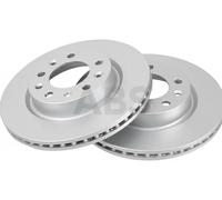2x Brake disc Vented 18441 A.B.S. for PEUGEOT 308 II 308 SW II