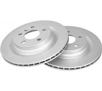 2x Brake disc Vented 18453 A.B.S. for BMW MINI