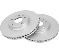 2x Brake disc Vented 18454 A.B.S. for FORD MONDEO V Saloon MONDEO V Hatchback