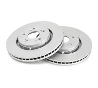 2x Brake disc Vented 18513 A.B.S. for HONDA CR-V IV