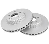 2x Brake disc Vented 18536 A.B.S. for MERCEDES-BENZ C-CLASS C-CLASS T-Model