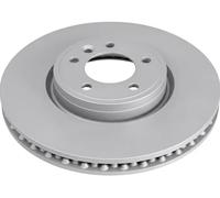 2x Brake disc Vented 18734 A.B.S. for LAND ROVER RANGE ROVER IV DISCOVERY V