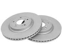 2x Brake disc Vented 18837 A.B.S. for HONDA CR-V V