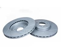 2x Brake disc Vented 19-1287SPORT MAXGEAR for AUDI A5 A5 Sportback A4 Allroad B8
