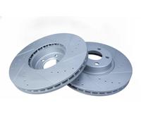 2x Brake disc Vented 19-2005SPORT MAXGEAR for BMW X5 X6
