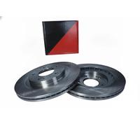 2x Brake disc Vented 19-2445 MAXGEAR for MITSUBISHI SHOGUN PININ I