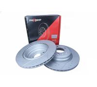 2x Brake disc Vented 19-2455SPORT MAXGEAR for BMW 3 Touring 3 3 Convertible X1