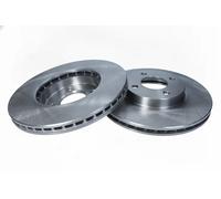 2x Brake disc Vented 19-3218 MAXGEAR for NISSAN MICRA IV NOTE