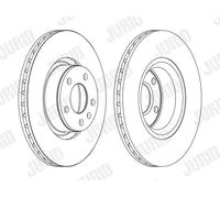 JURID 562271JC-1 Brake disc