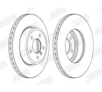 Jurid Brake Disc 562350JC-1 Vented Front 325mm Fits BMW X3 03-11 2x