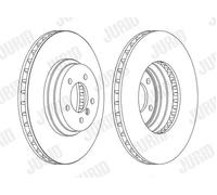 JURID 562519JC-1 Brake disc