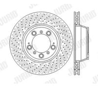 JURID 562590JC-1 Brake disc