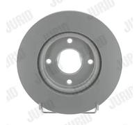 2x Brake disc Vented 562811JC JURID for NISSAN CUBE TIIDA Hatchback TIIDA Saloon