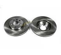 2x Brake disc Vented 6040290 KRAFT AUTOMOTIVE for VW FORD SEAT