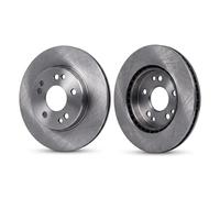 2x Brake disc Vented 6041030 KRAFT AUTOMOTIVE for MERCEDES-BENZ 190 124 Saloon